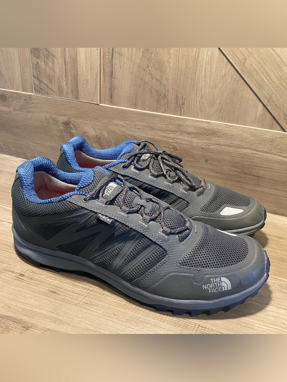 The North Face Size 14 Men's Litewave Fastpack GTX Low Hiking Shoes Smoke Gray